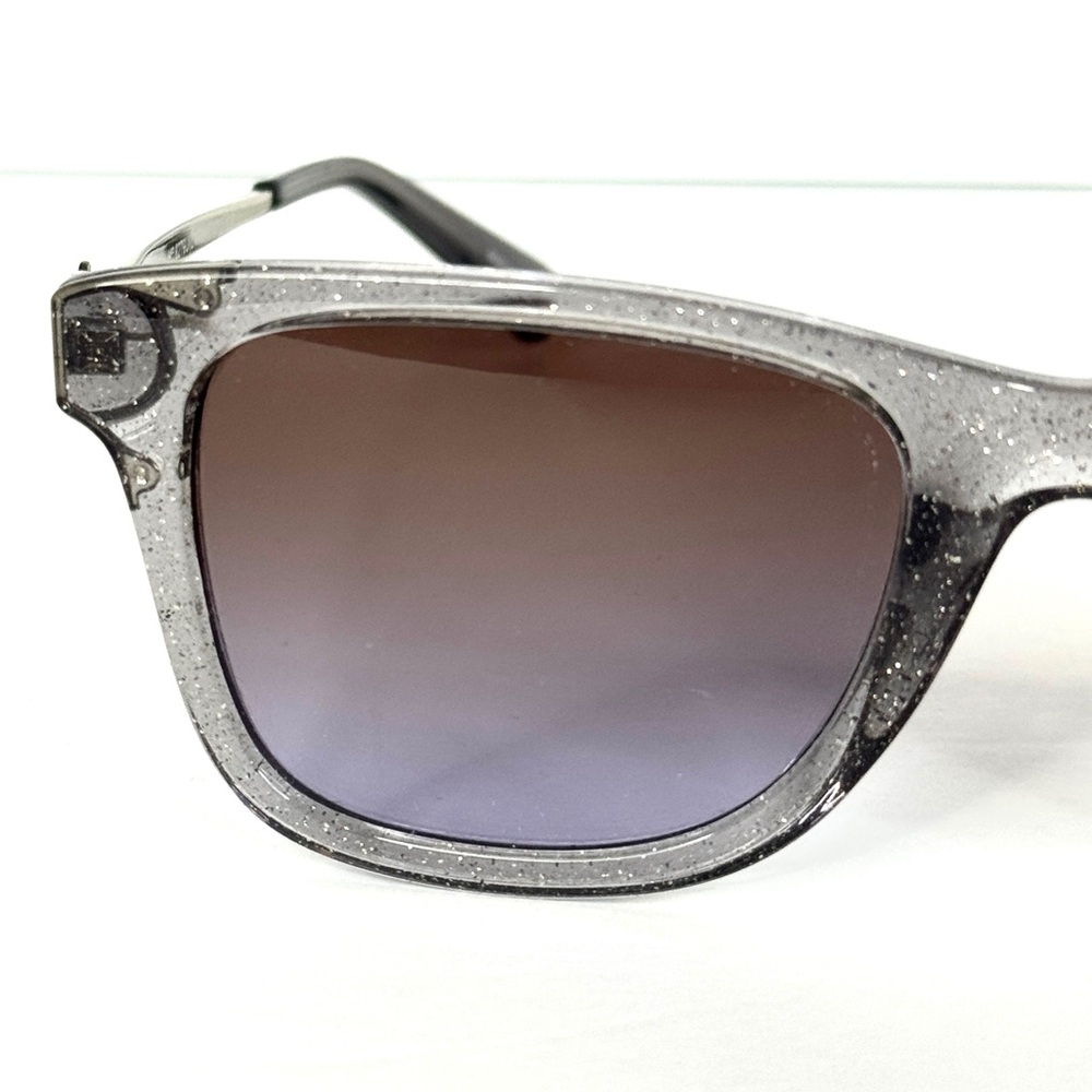 COACH Transparent Grey Glitter Sunglasses HC8279U 556968 NEW 51mm - Picture 4 of 15